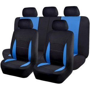 Car Seat Covers Full Set Front Seats & Rear Bench Polyester car seat Protectors